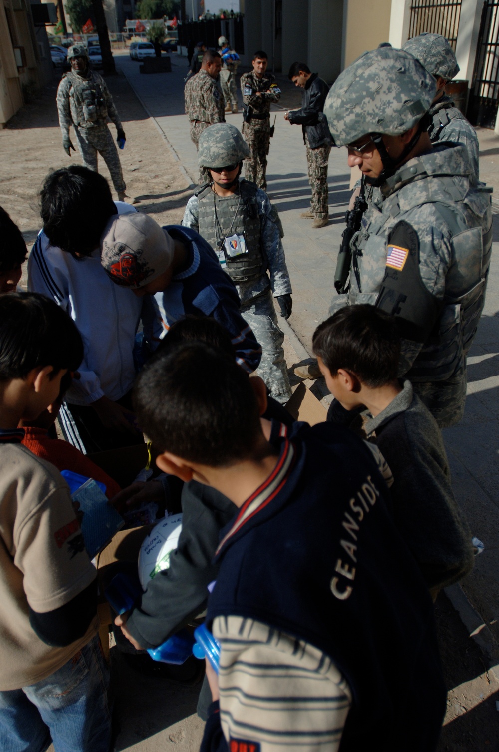 Airmen, Volunteers Foster Community Relations in International Zone