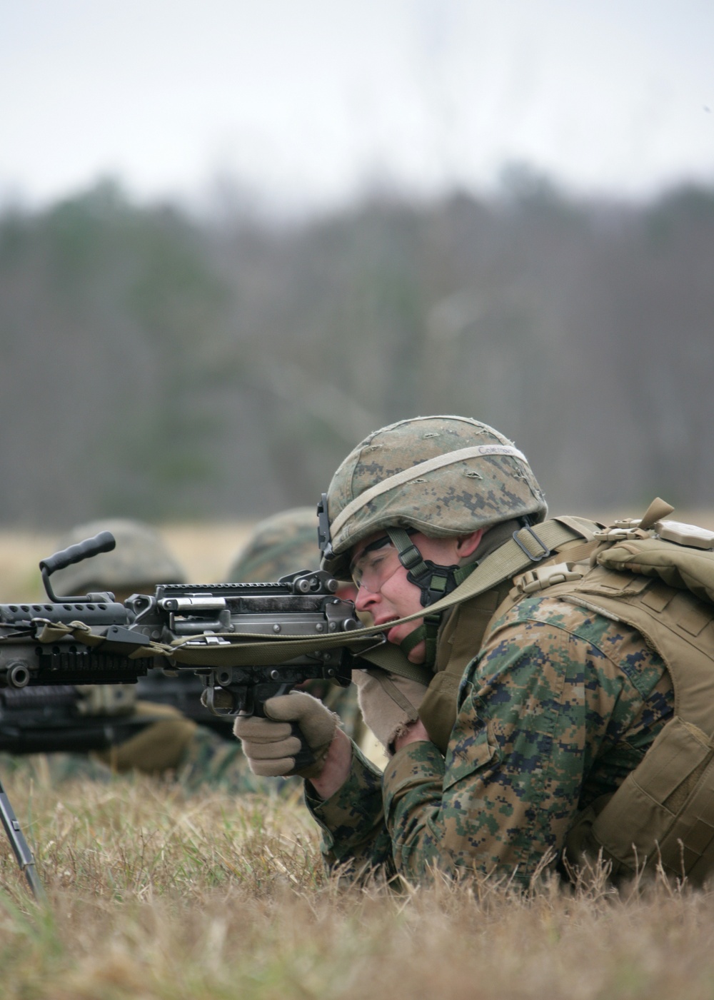 Battalion Landing Team, 3rd Battalion, 2nd Marine Regiment Marines Rock Ranges at Fort Pickett