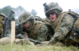 Battalion Landing Team, 3rd Battalion, 2nd Marine Regiment Marines Rock Ranges at Fort Pickett