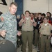 13th Expeditionary Sustainment Command, 181 Chemical Company host Boy Scouts