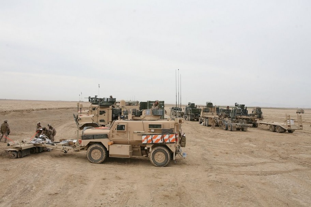 Dvids - Images - Marine Logistics Patrol Pushes Through Ieds, Insurgent 