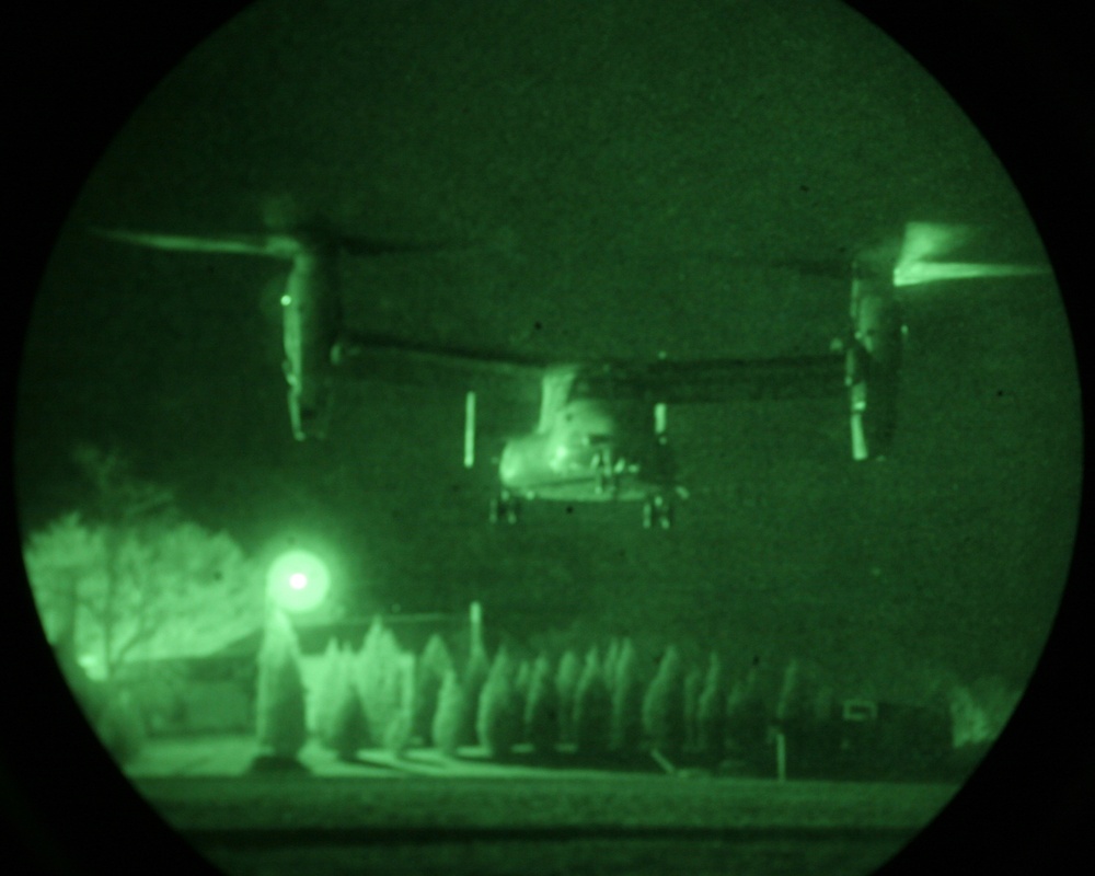 Ospreys Extract Marines From Fork Union Military Academy