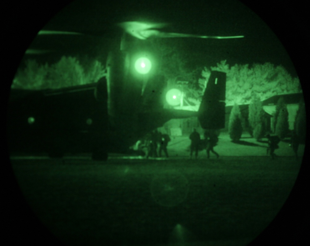 Ospreys Extract Marines From Fork Union Military Academy