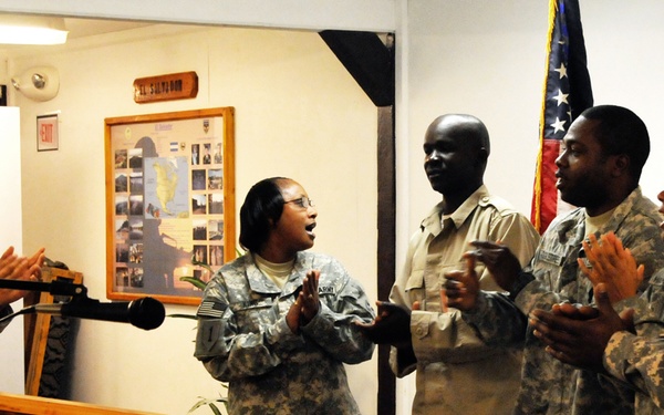 Warhorse Soldiers Honor Dr. Martin Luther King Jr.