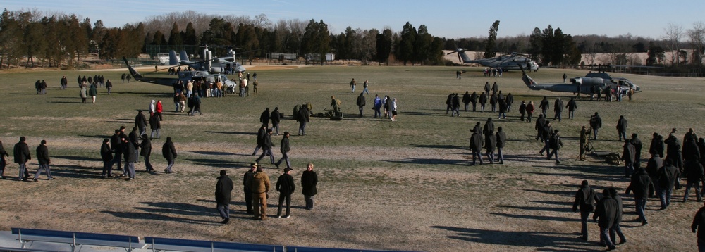 Every Clime, Every Place, Marines Show Appreciation to Virginia Community During RUT Training