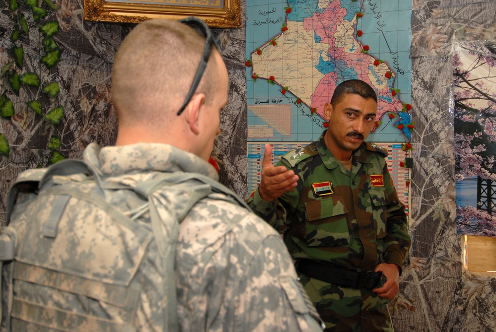 Visit to the police station in Haswah