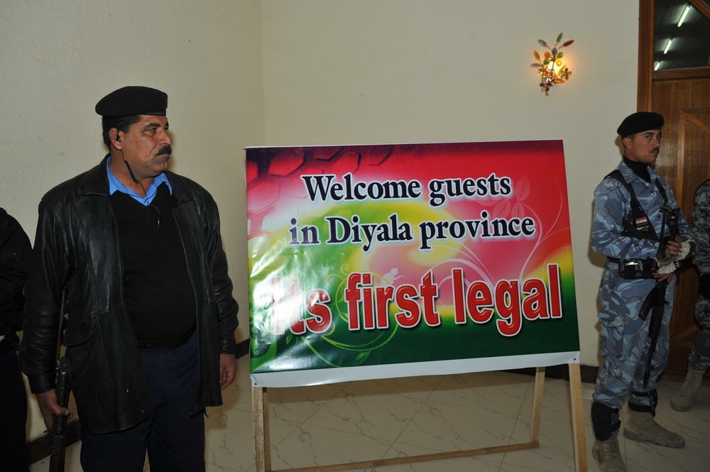 Embassy Conference in Diyala, Iraq