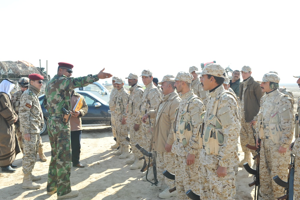 Patrol in Diyala, Iraq