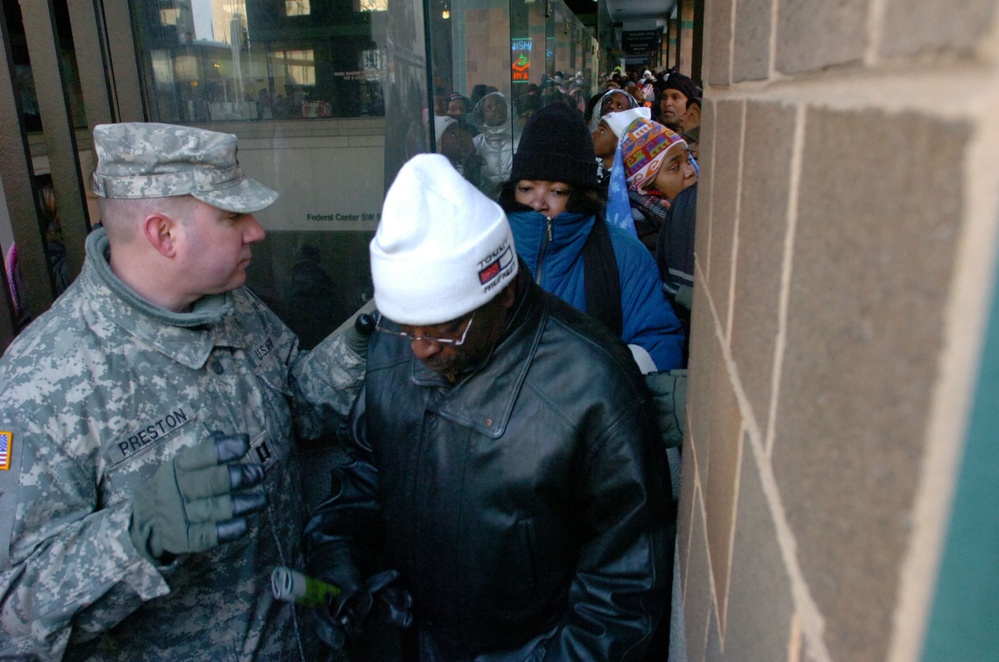 Maryland National Guard Assists with Presidential Inauguration