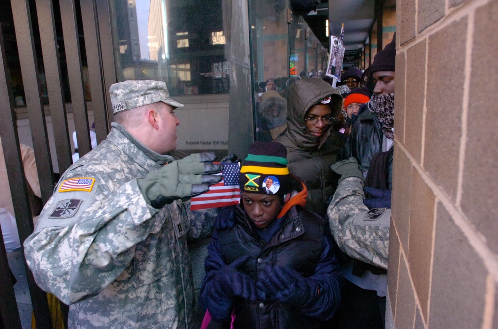 Maryland National Guard Assists with Presidential Inauguration