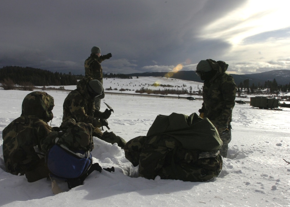 Cold Weather Survival Training