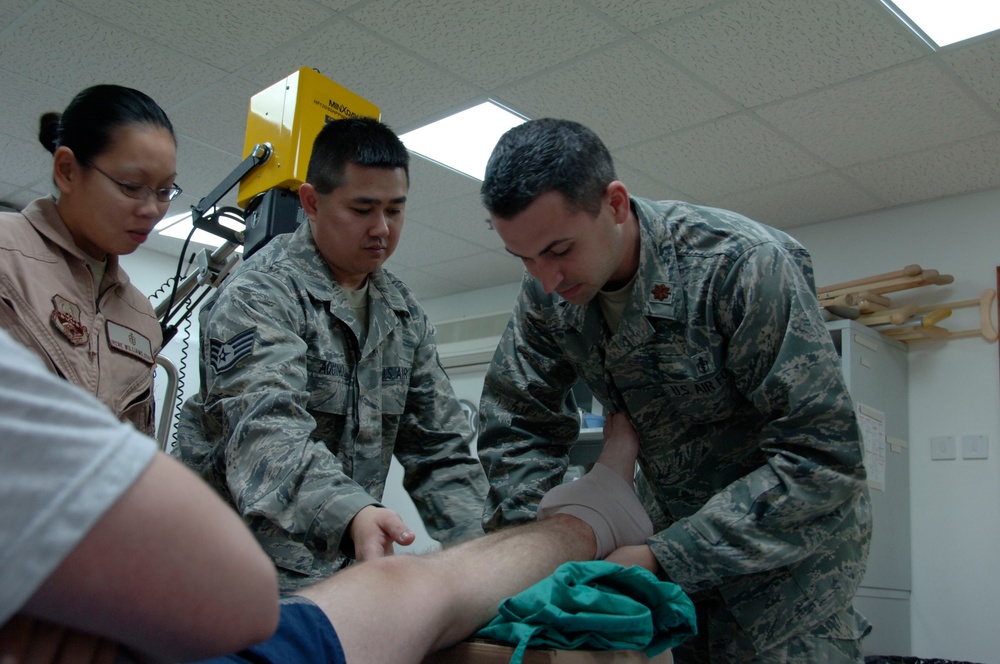 380th Expeditionary Medical Group Provides Medical Support, Counseling