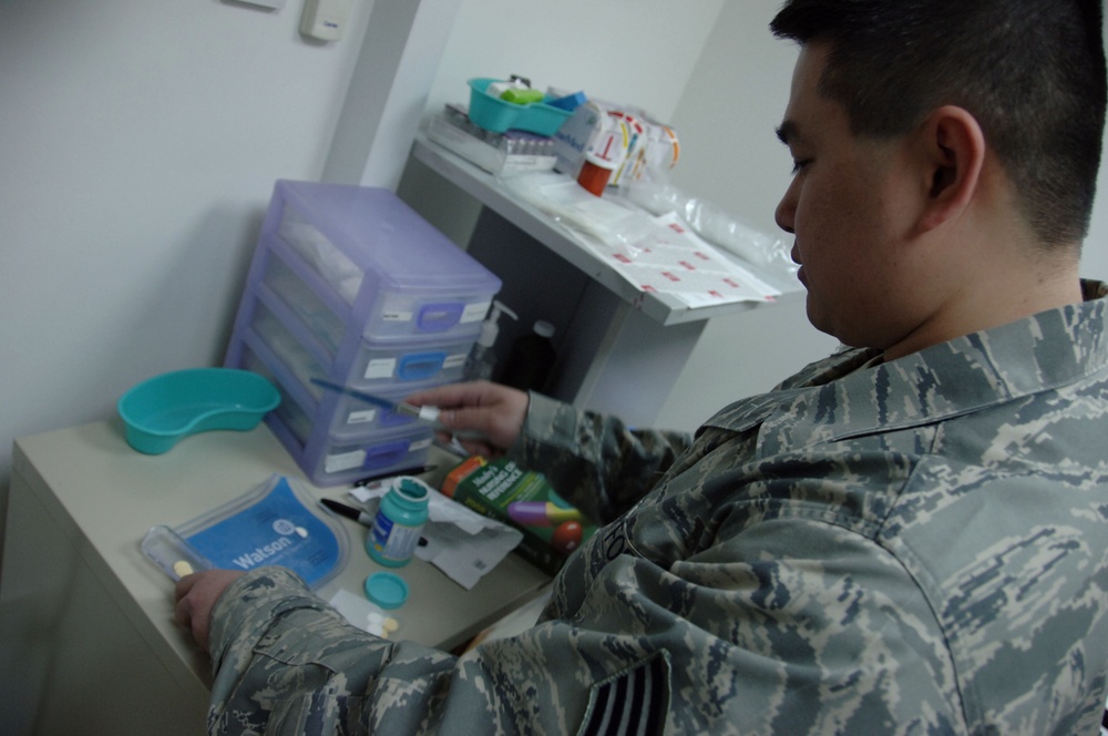 380th Expeditionary Medical Group Provides Medical Support, Counseling