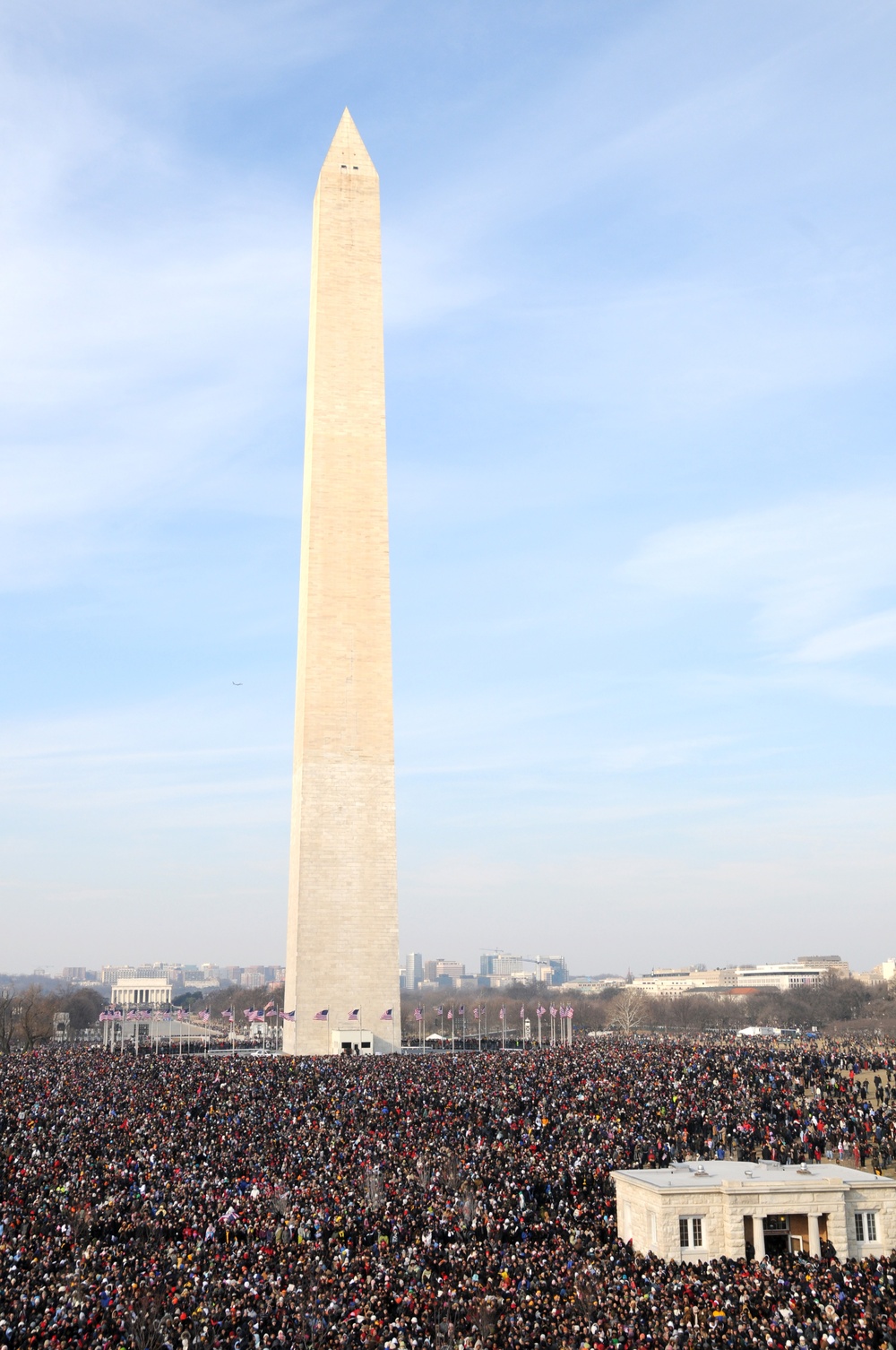 Handling the crowds during the presidential inauguration