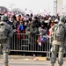 Handling the crowds during the presidential inauguration