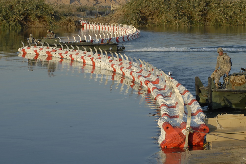 Naval Mobile Construction Battalion 27 river action