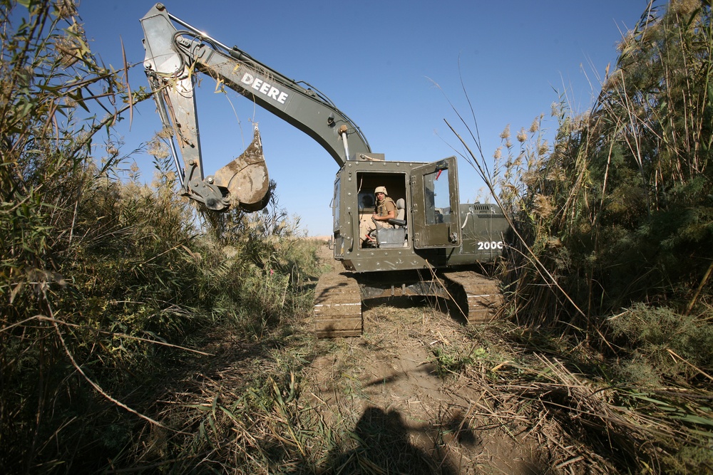 Naval Mobile Construction Battalion 27 river action