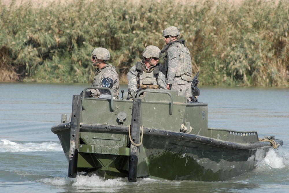 Naval Mobile Construction Battalion 27 river action