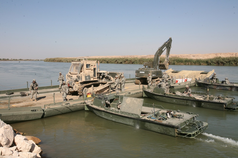 Naval Mobile Construction Battalion 27 river action