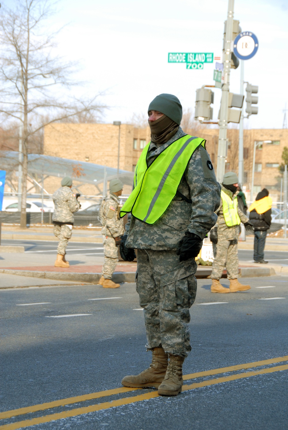 Iowa Soldiers Help Oversee Safe Inauguration