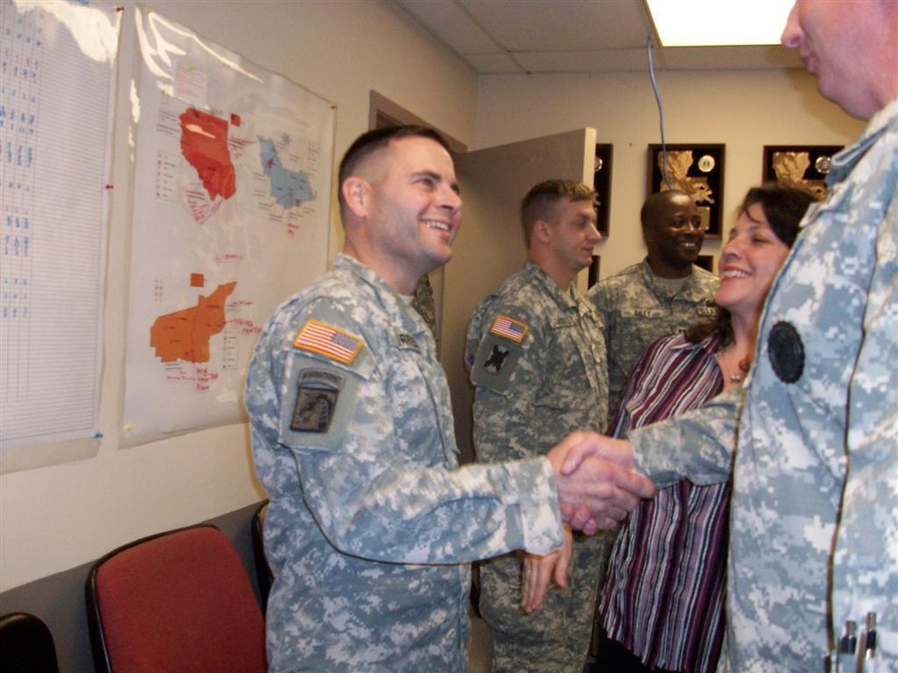 Carville resident, National Guard Soldier promoted to lieutenant colonel