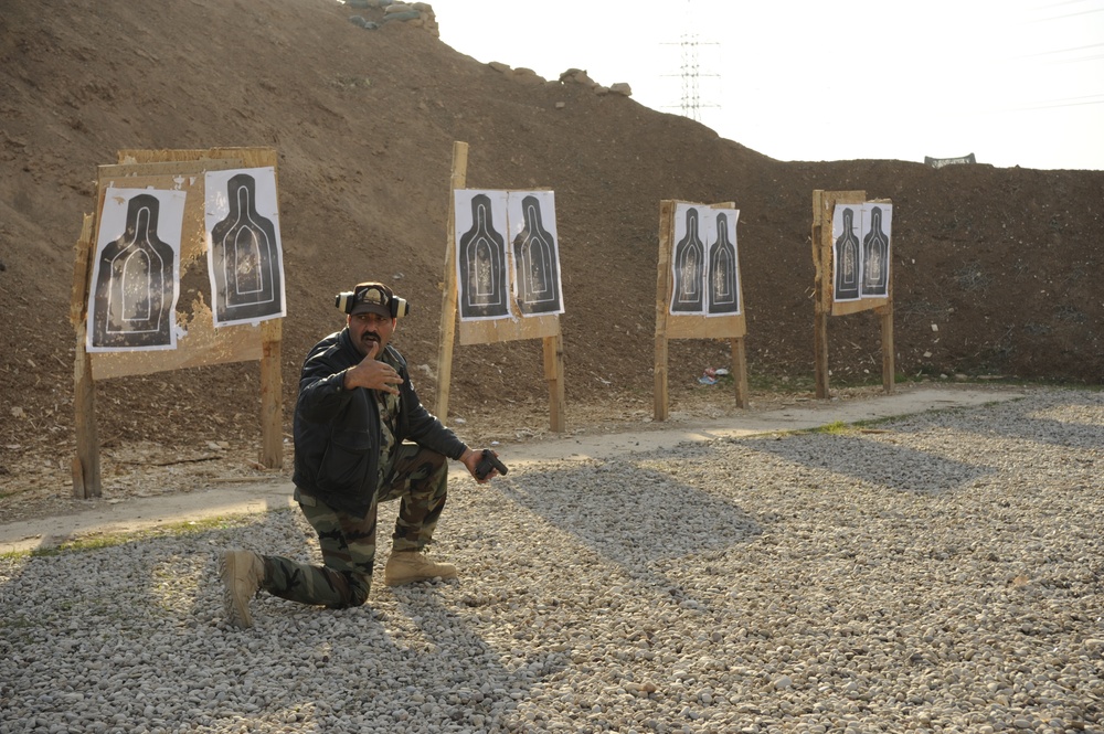 Mosul public service academy police training