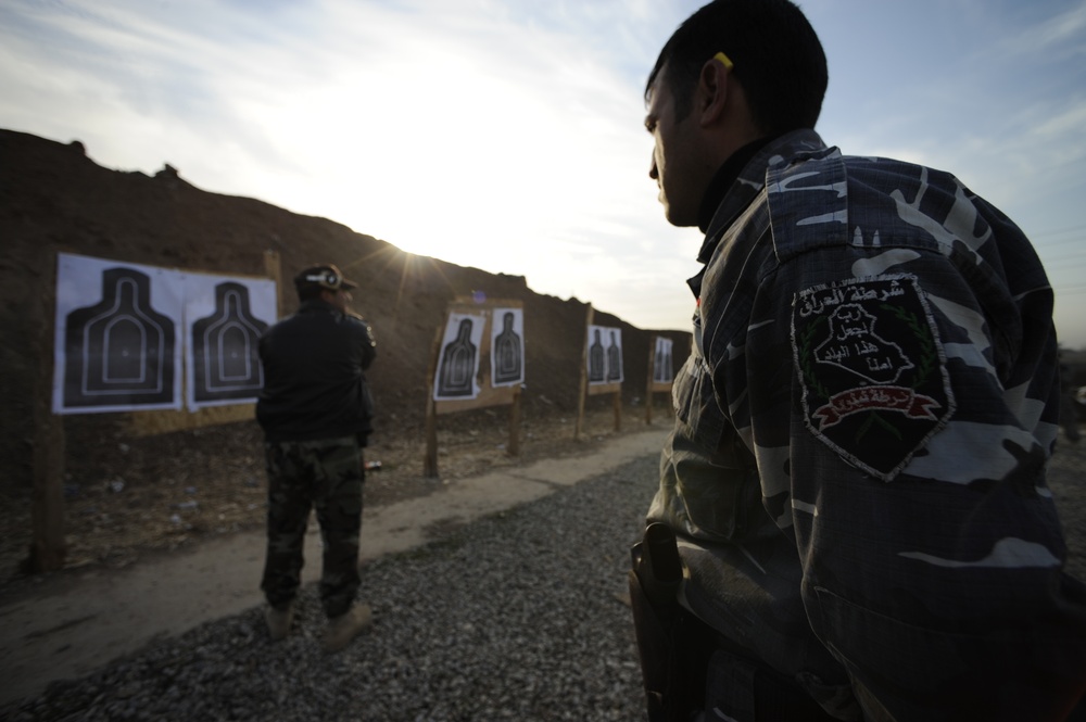 Mosul public service academy police training