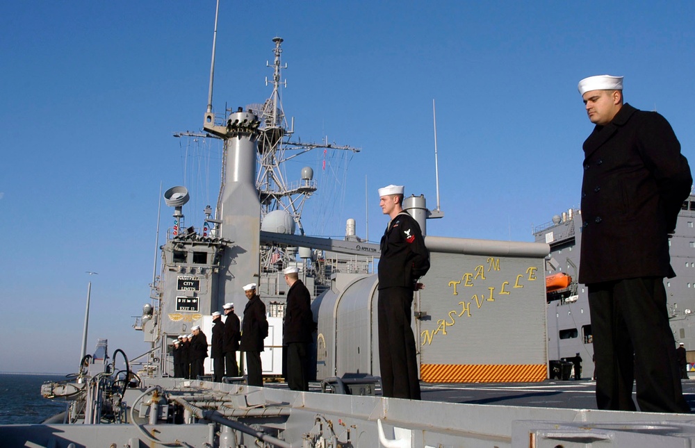 Activities of USS Nashville
