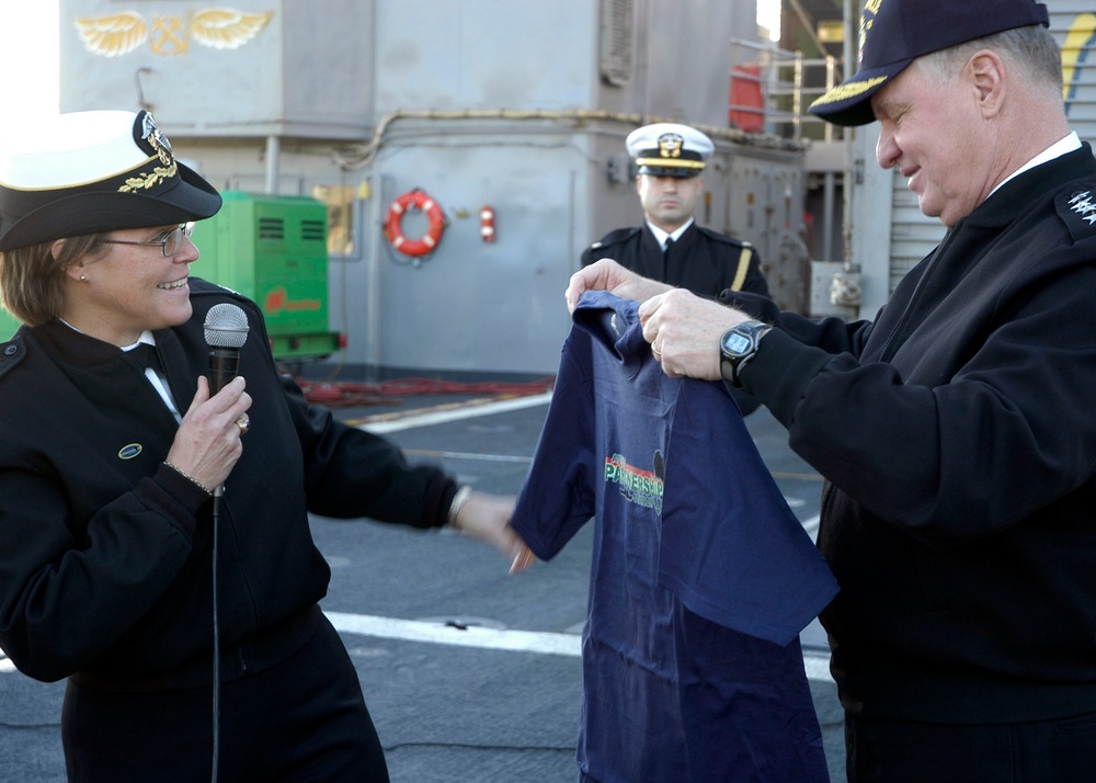 USS Nashville activity