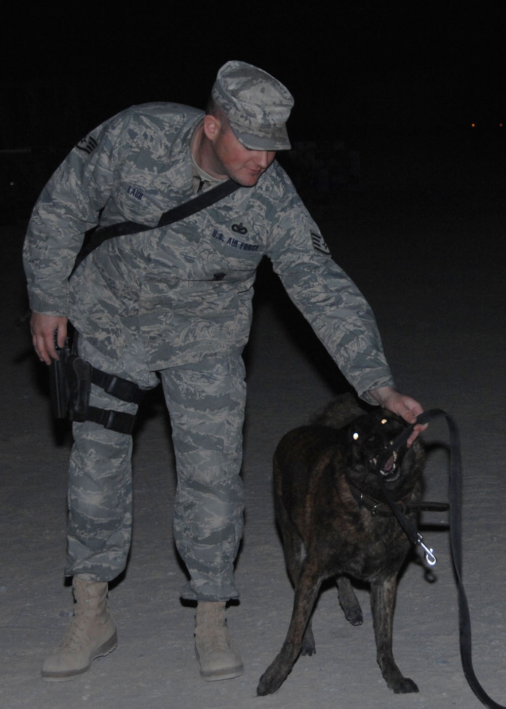 Security Forces Handler and K-9 Head to Iraq