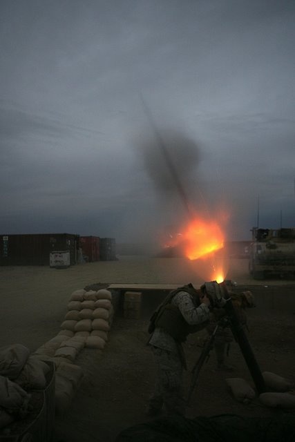 Marines Construct and Guard Combat Outposts
