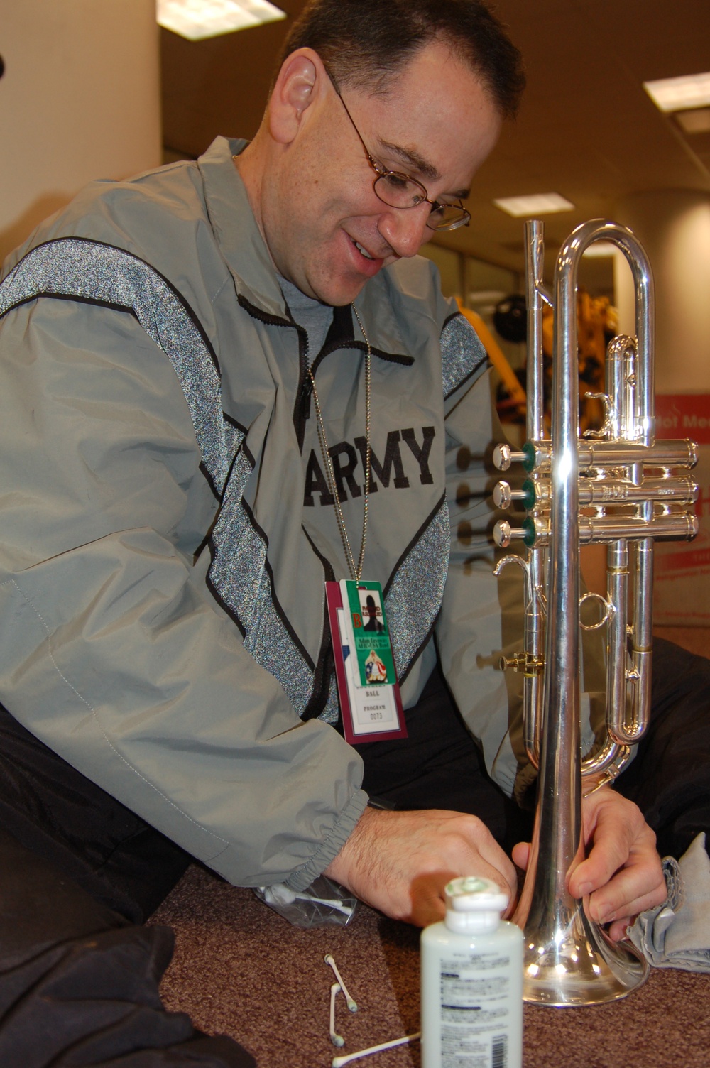 Preparing to Play for the Presidential Inaugural Ball