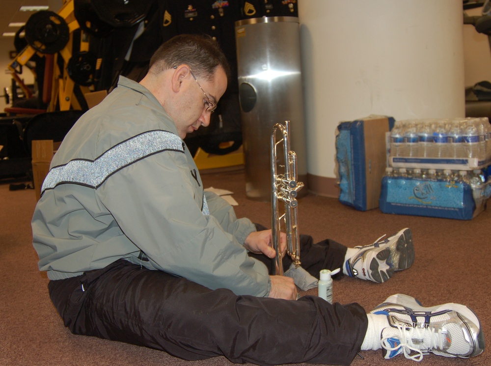 Preparing to Play for the Presidential Inaugural Ball