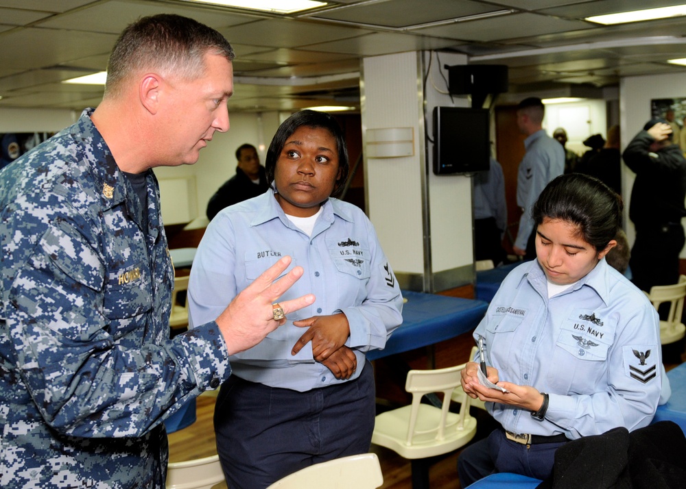 USS Blue Ridge activity