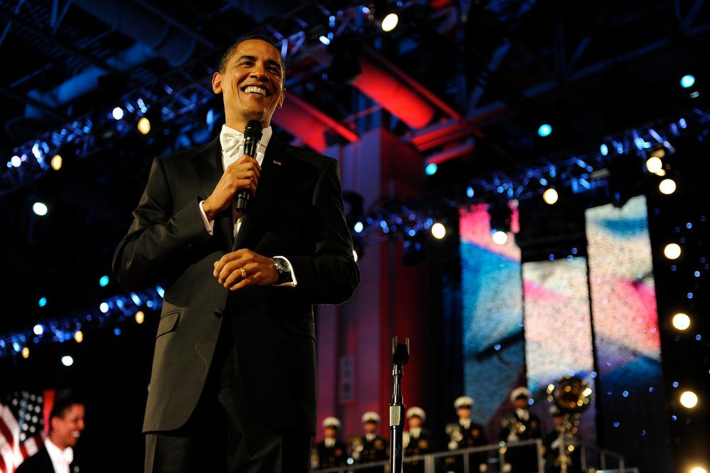 Obama at Neighborhood Ball