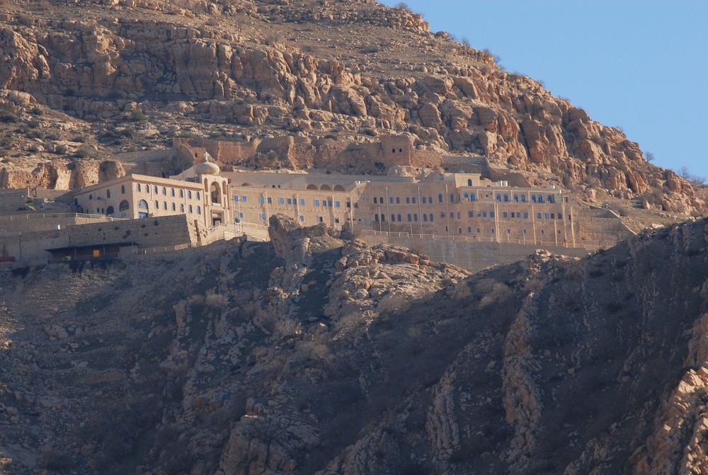 Ninewa Operations Command commander tours ancient monastery