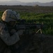 Marines construct and guard combat outposts
