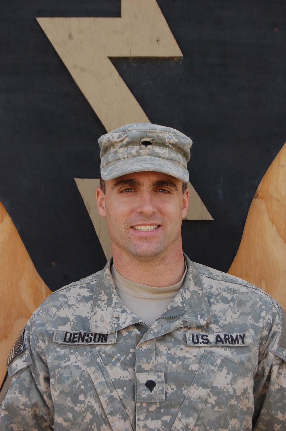 Denson overcomes odds, challenges to serve in Iraq