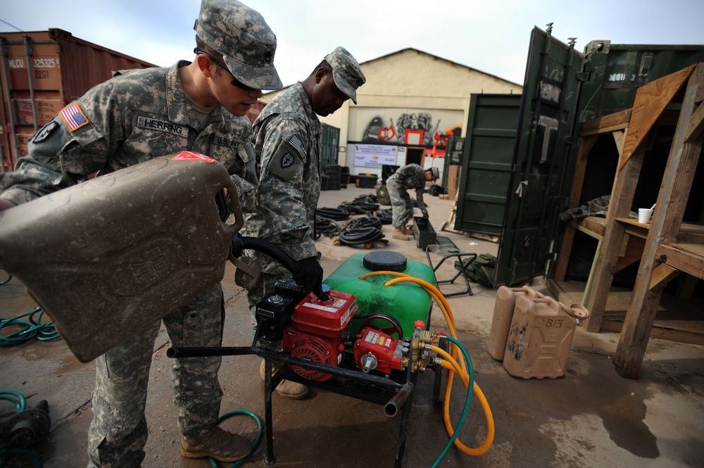 Re-deployment from Forward Operating Base Taji