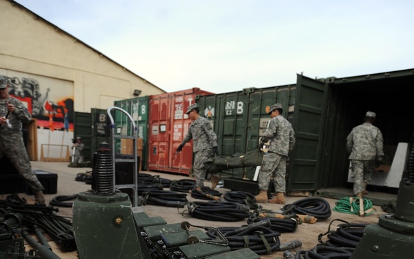 Re-deployment from Forward Operating Base Taji