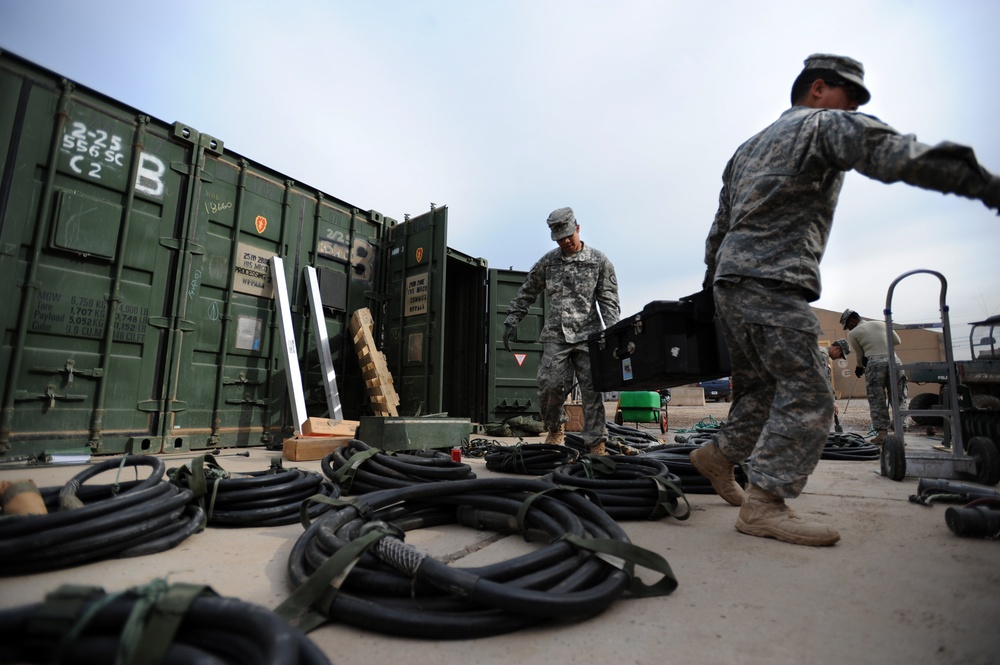 Re-deployment from Forward Operating Base Taji