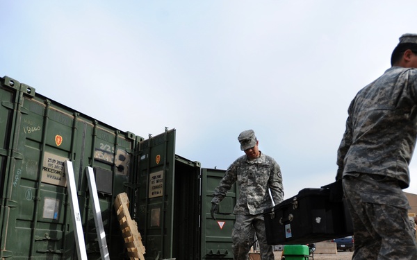 Re-deployment from Forward Operating Base Taji
