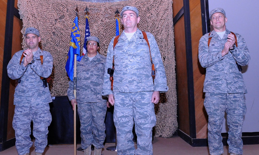 Medical squadrons welcome new commanders