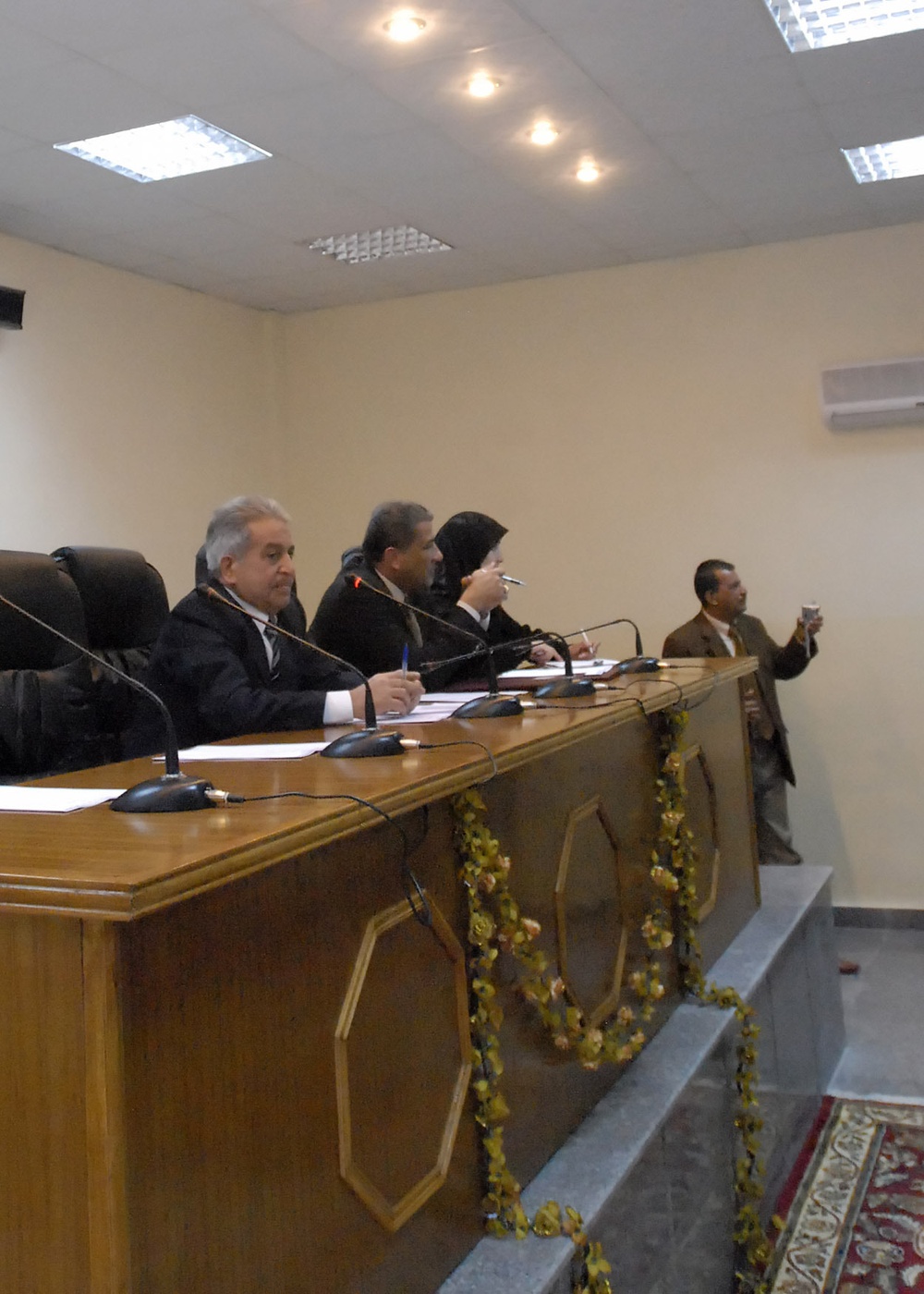 Kadhamiyah District council celebrates hall opening