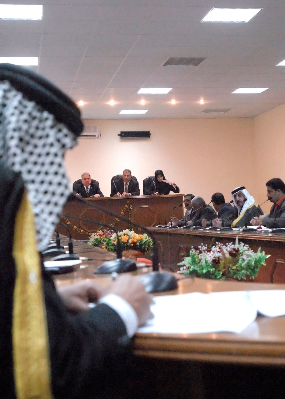 Kadhamiyah District council celebrates hall opening