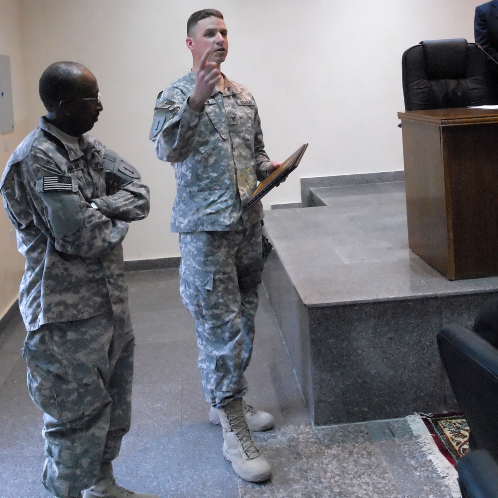 Kadhamiyah District council celebrates hall opening