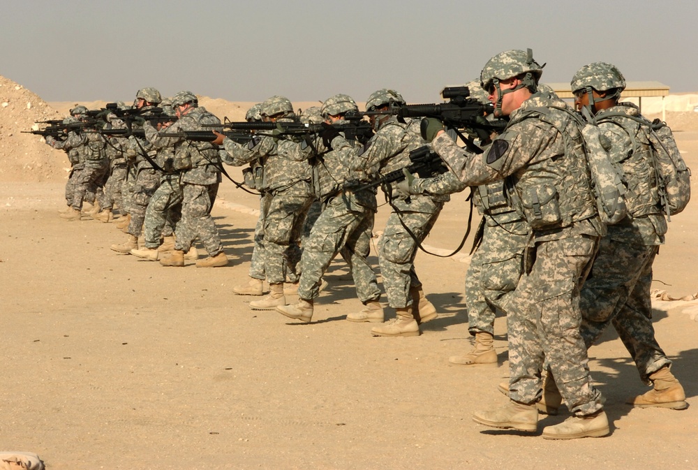 1st Cavalry Makes Stop in Kuwait Before Iraq