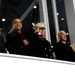 President Barack Obama, Military Personnel Watch Inaugural Parade