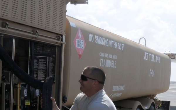 Fuels Non-commissioned Officer Keeps Gas Flowing