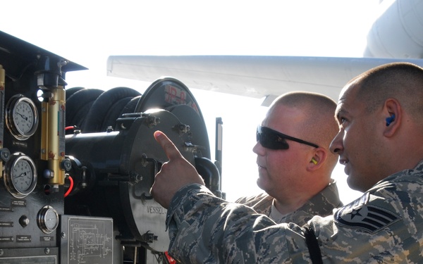 Fuels Non-commissioned Officer Keeps Gas Flowing